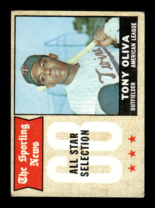 1968 Topps #371 Tony Oliva G HOF-10004935