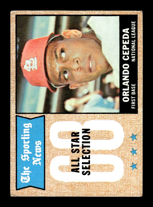 1968 Topps #362 Orlando Cepeda Very Good HOF-10004941
