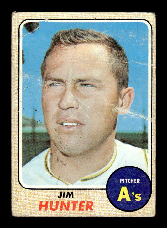 1968 Topps #385 Jim Hunter Poor HOF-10004944