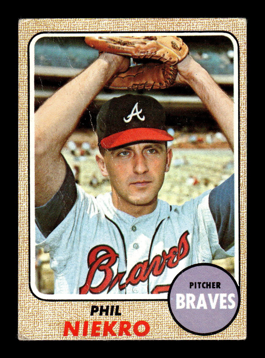 1968 Topps #257 Phil Niekro Poor HOF-10004947