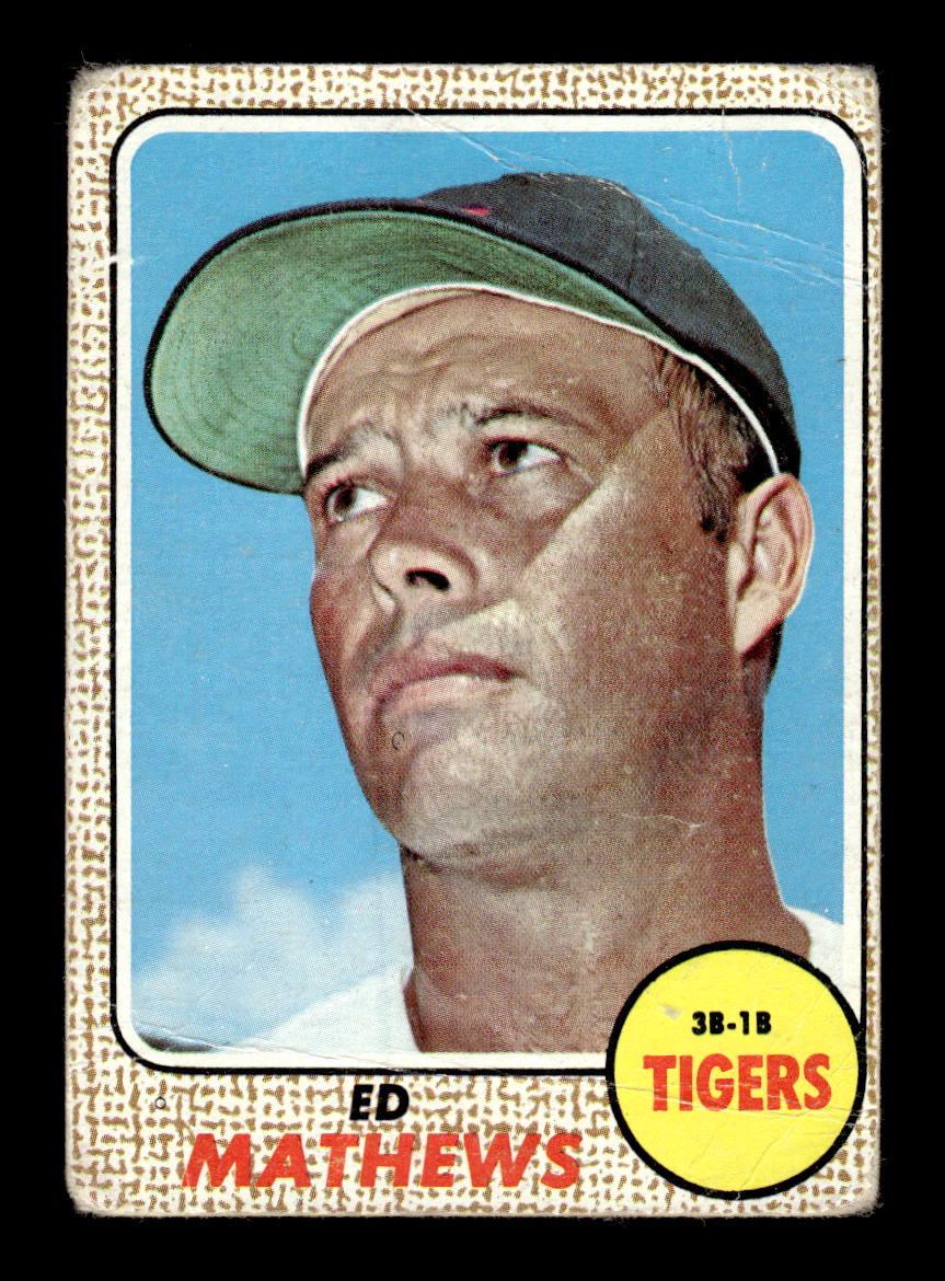 1968 Topps #58 Ed Mathews Poor HOF-10004951