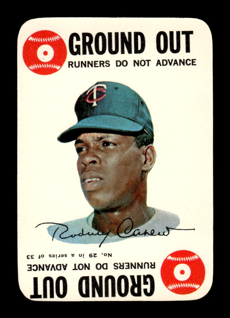 1968 Topps #29 Rodney Carew Game Very Good HOF-10004957