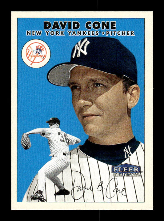 2000 Fleer Tradition Glossy #363 David Cone HOF-10004961
