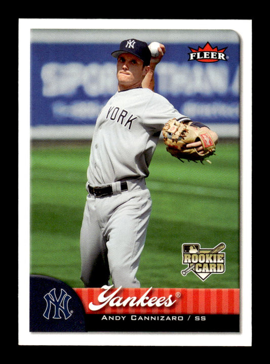 2007 Fleer #351a Andy Cannizaro HOF-10004965