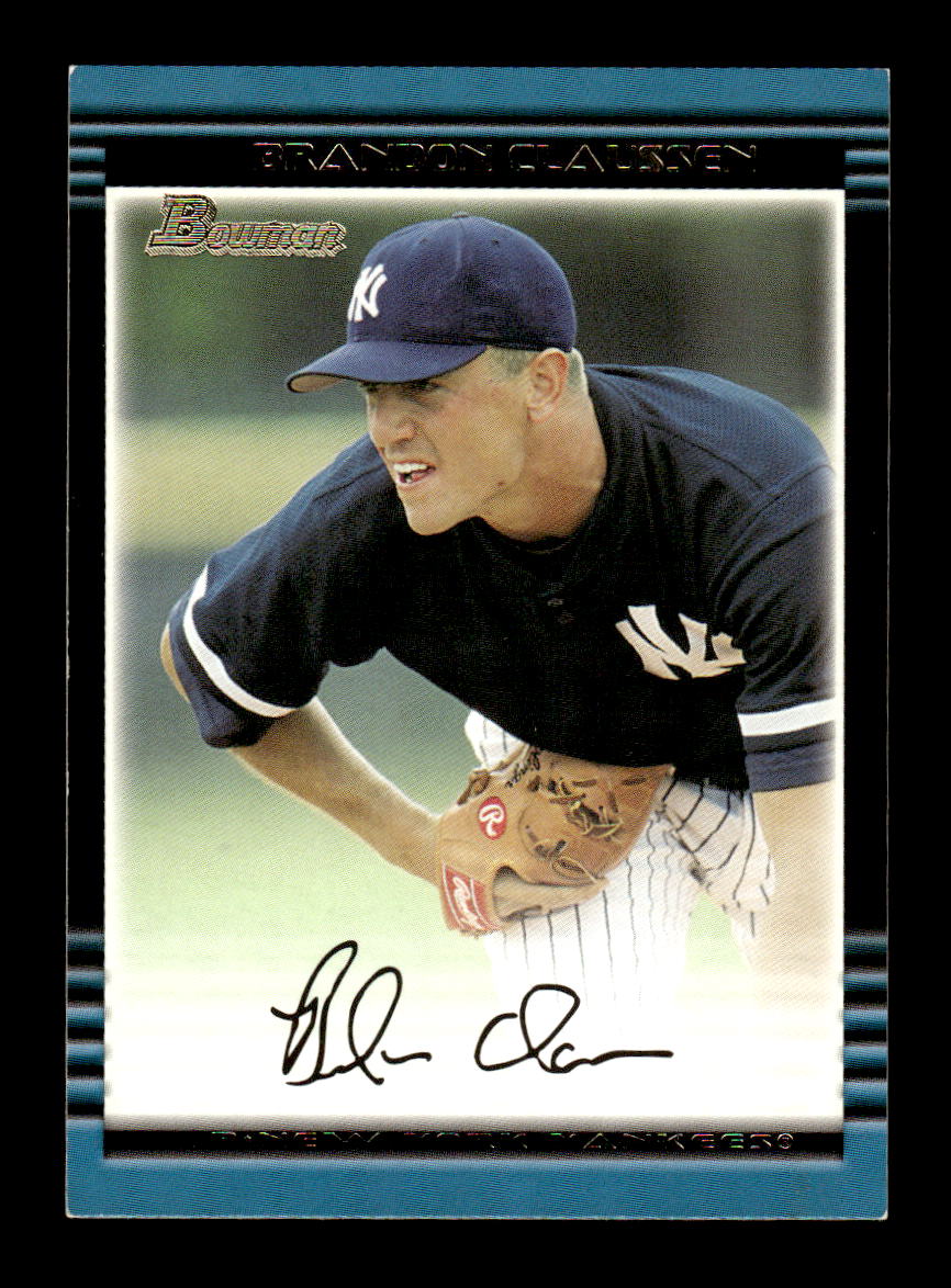 2002 Bowman #407 Brandon Claussen HOF-10004967