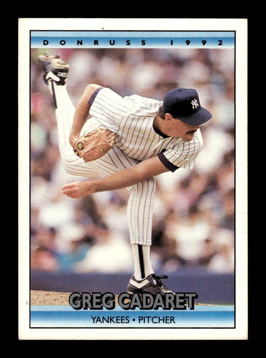 1992 Donruss #628b Greg Cadaret HOF-10004969
