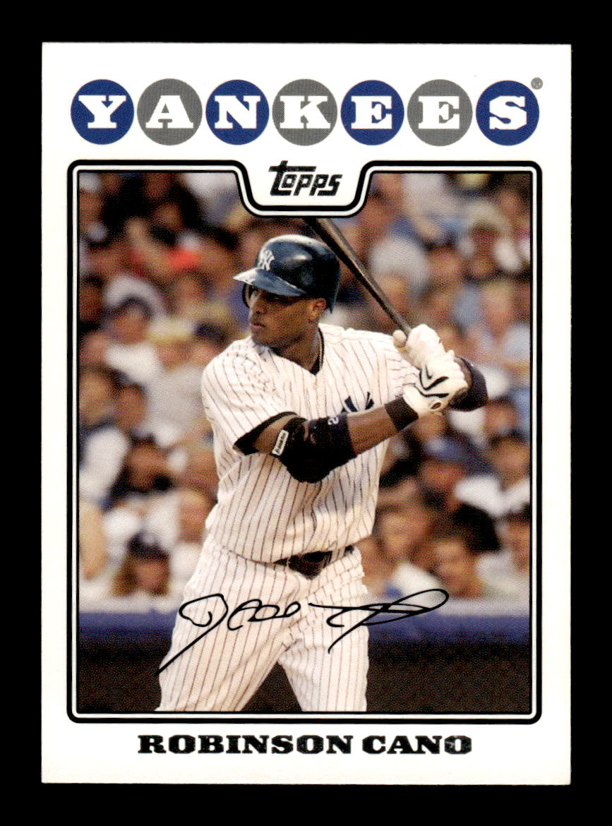 2008 Topps New York Yankees #NYY9 Robinson Cano HOF-10004970