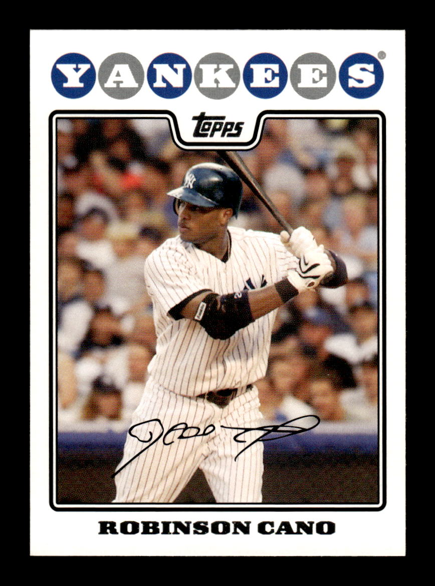 2008 Topps New York Yankees #NYY9 Robinson Cano HOF-10004971