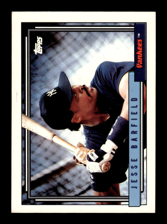1992 Topps Micro #650 Jesse Barfield HOF-10004975