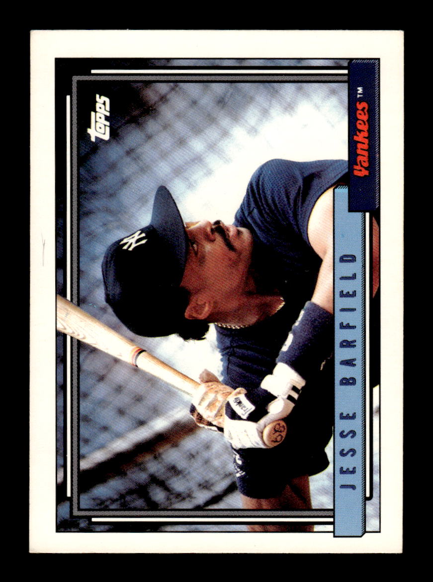 1992 Topps Micro #650 Jesse Barfield HOF-10004975