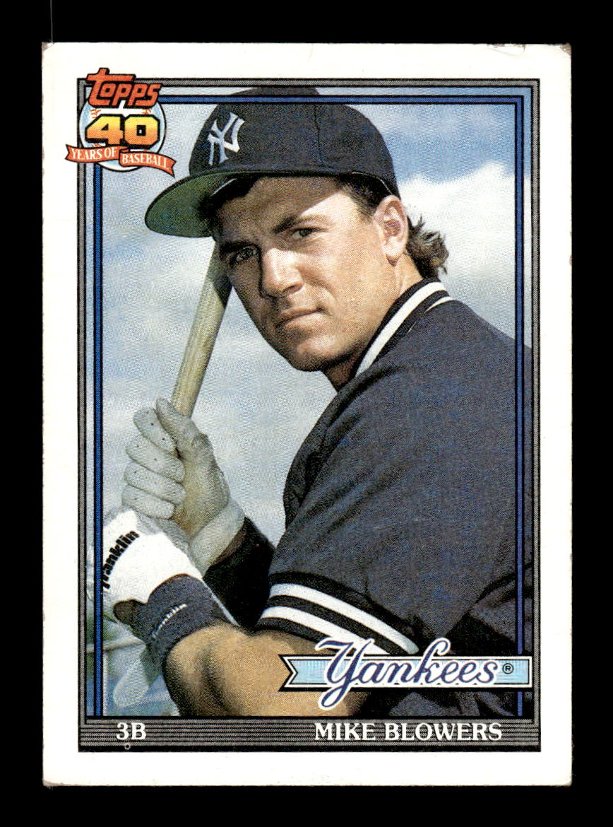 1991 Topps #691 Mike Blowers HOF-10004977