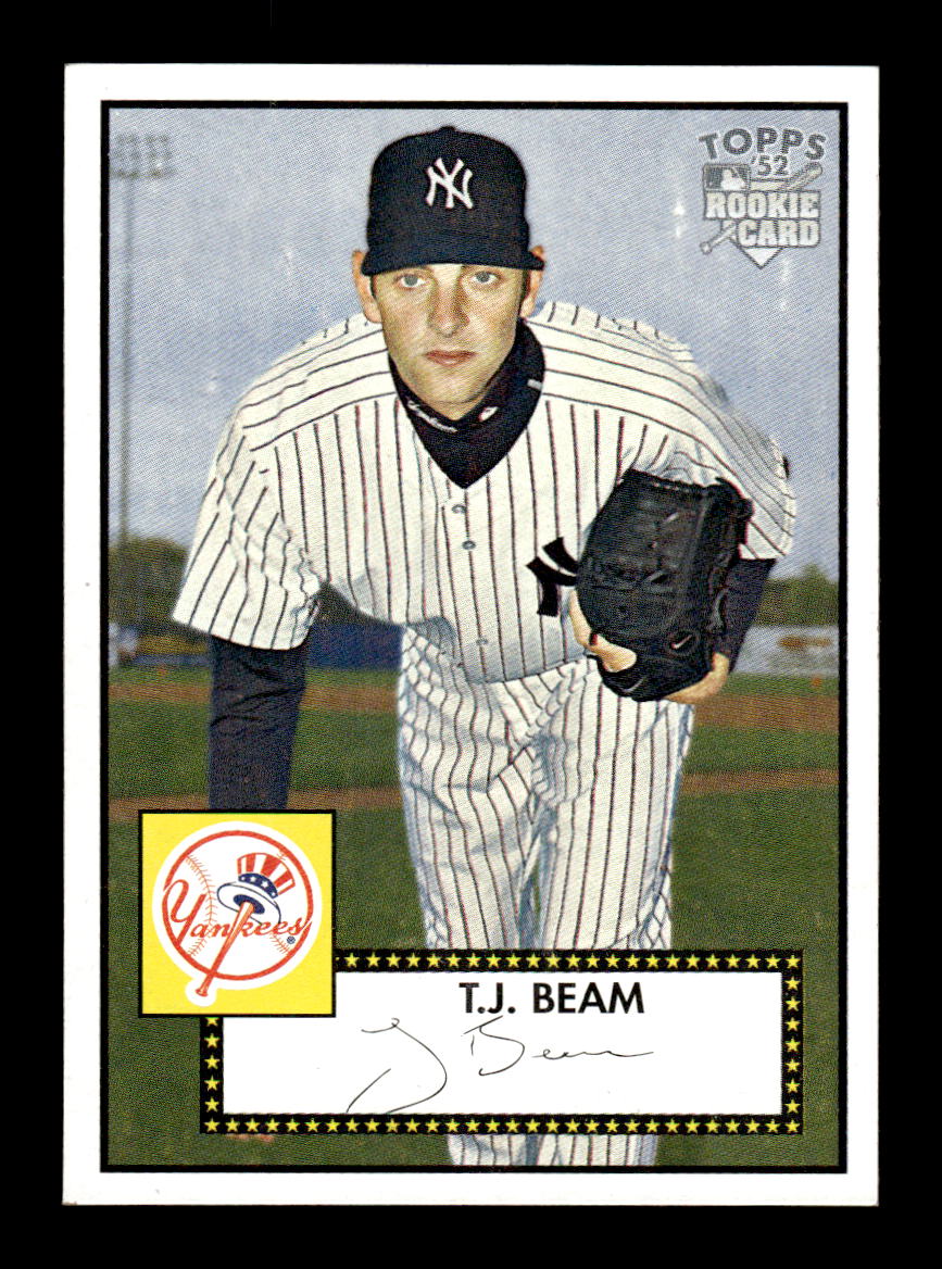 2006 Topps '52 Rookies #177 T.J. Beam HOF-10004980