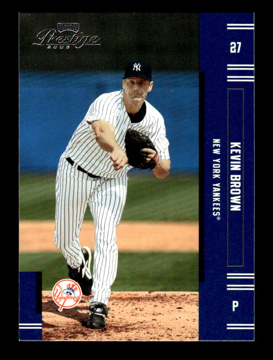 2005 Playoff Prestige #61 Kevin Brown HOF-10004984