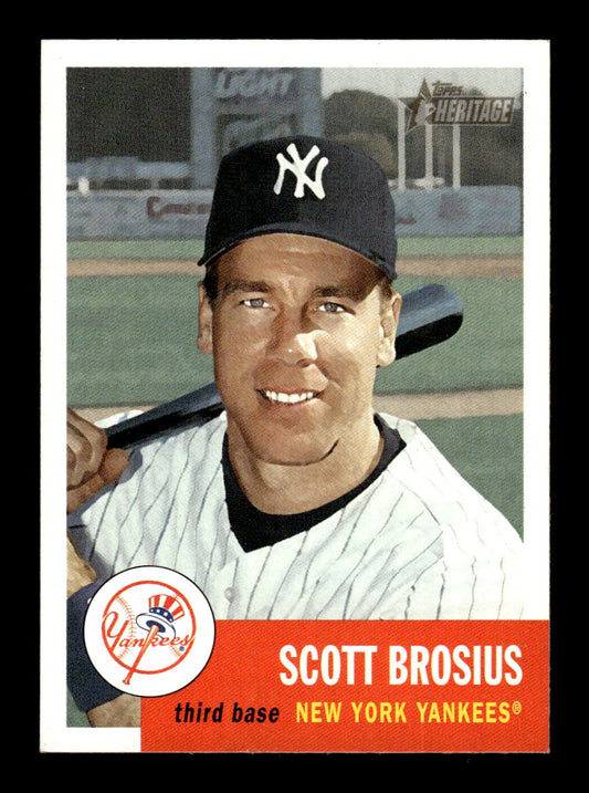 2002 Topps Heritage #43 Scott Brosius HOF-10004985