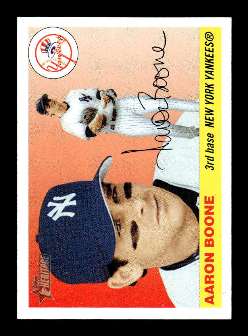 2004 Topps Heritage #118 Aaron Boone HOF-10004990