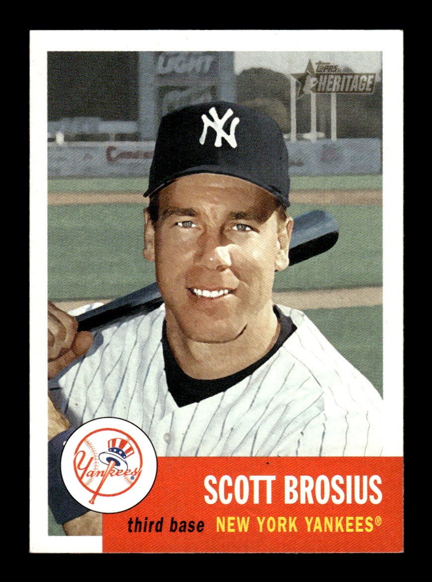2002 Topps Heritage #43 Scott Brosius HOF-10004991