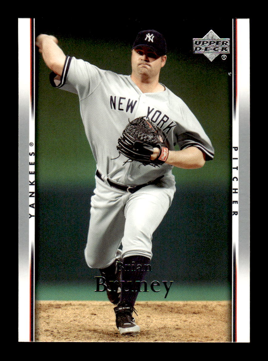 2007 Upper Deck #836 Brian Bruney HOF-10004992