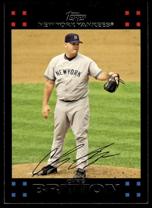 2007 Topps #21 Chris Britton HOF-10004994