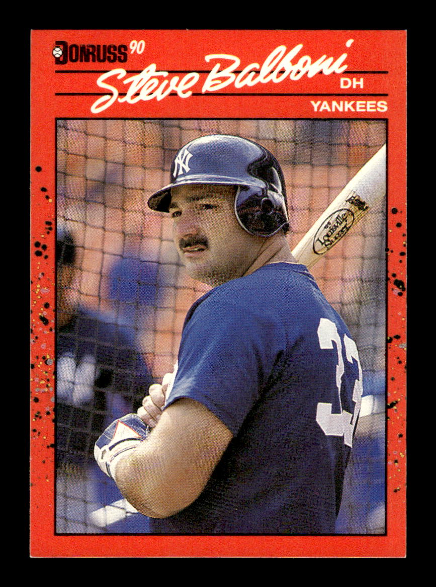 1990 Donruss #315 Steve Balboni HOF-10004996