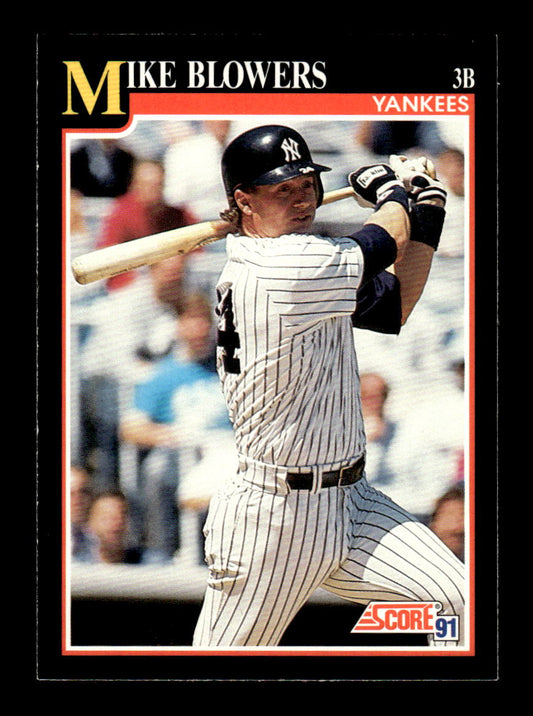 1991 Score #838 Mike Blowers HOF-10004997