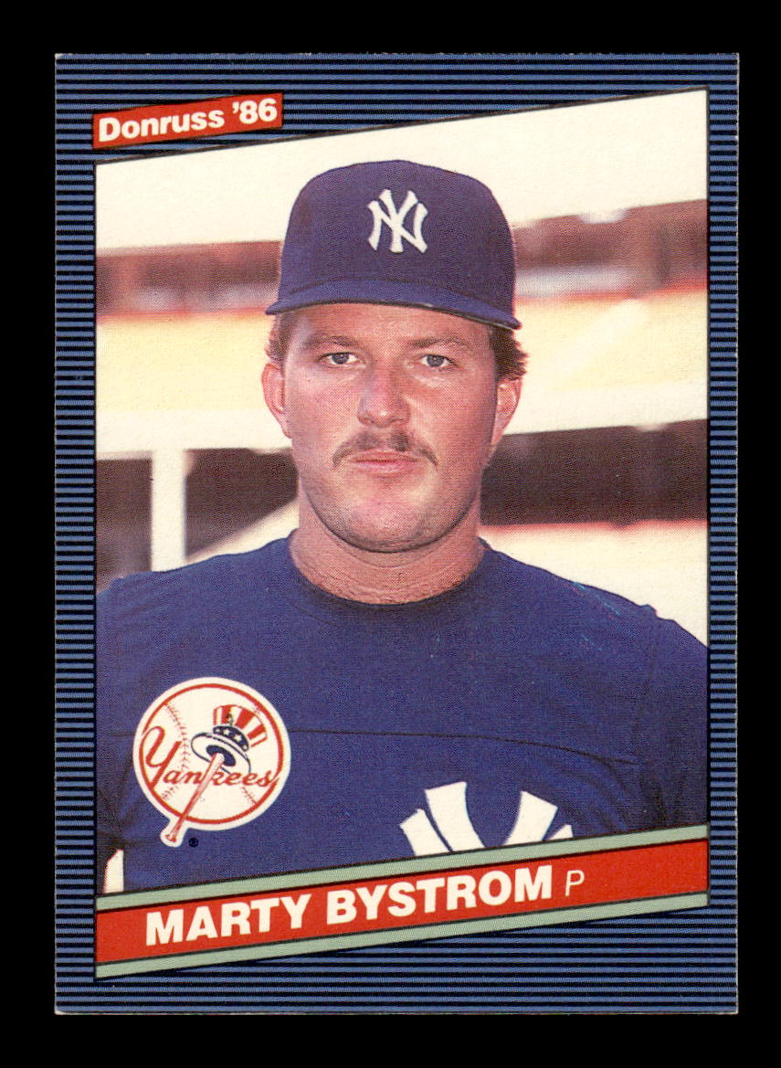 1986 Donruss #591 Marty Bystrom HOF-10004998