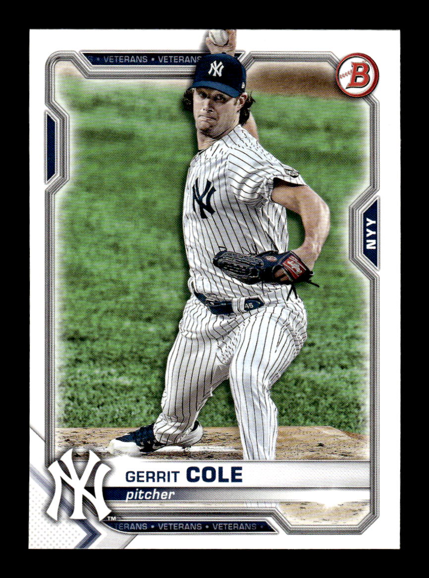 2021 Bowman #65 Gerrit Cole HOF-10005007