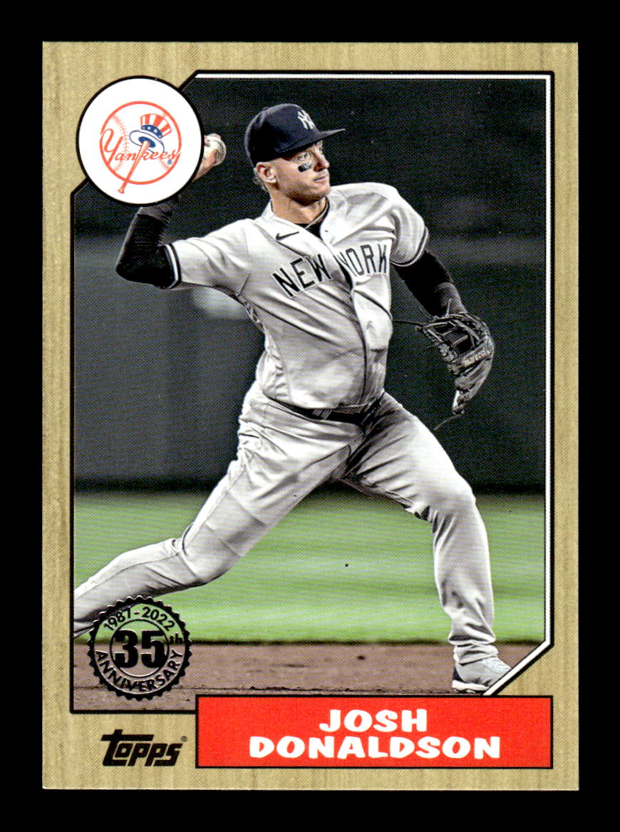 2022 Topps Update #87TBU-18 Josh Donaldson HOF-10005016