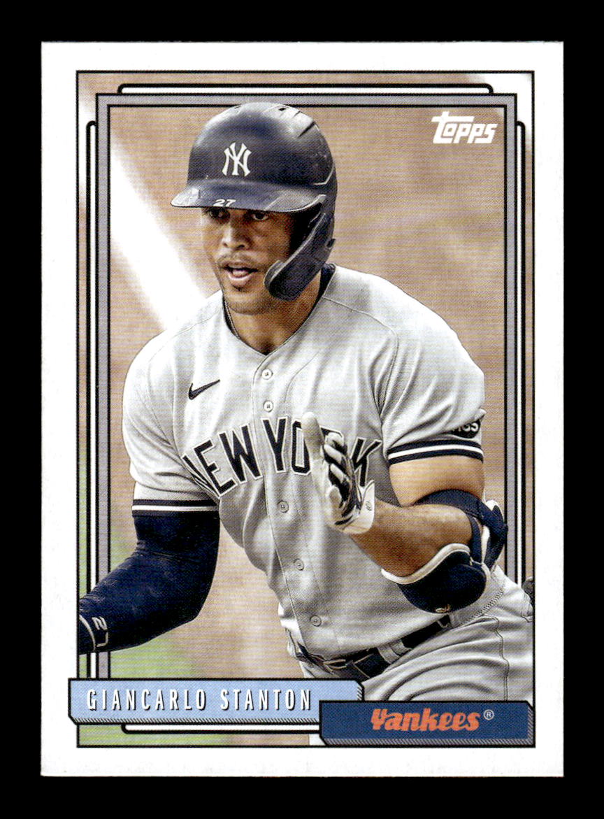 2021 Topps Update - 1992 Topps Redux #T92-33 Giancarlo Stanton HOF-10005019