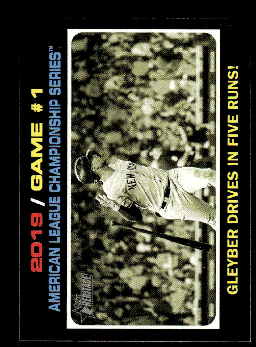 2020 Topps Heritage #195 Gleyber Drives In Five Runs! HOF-10005022