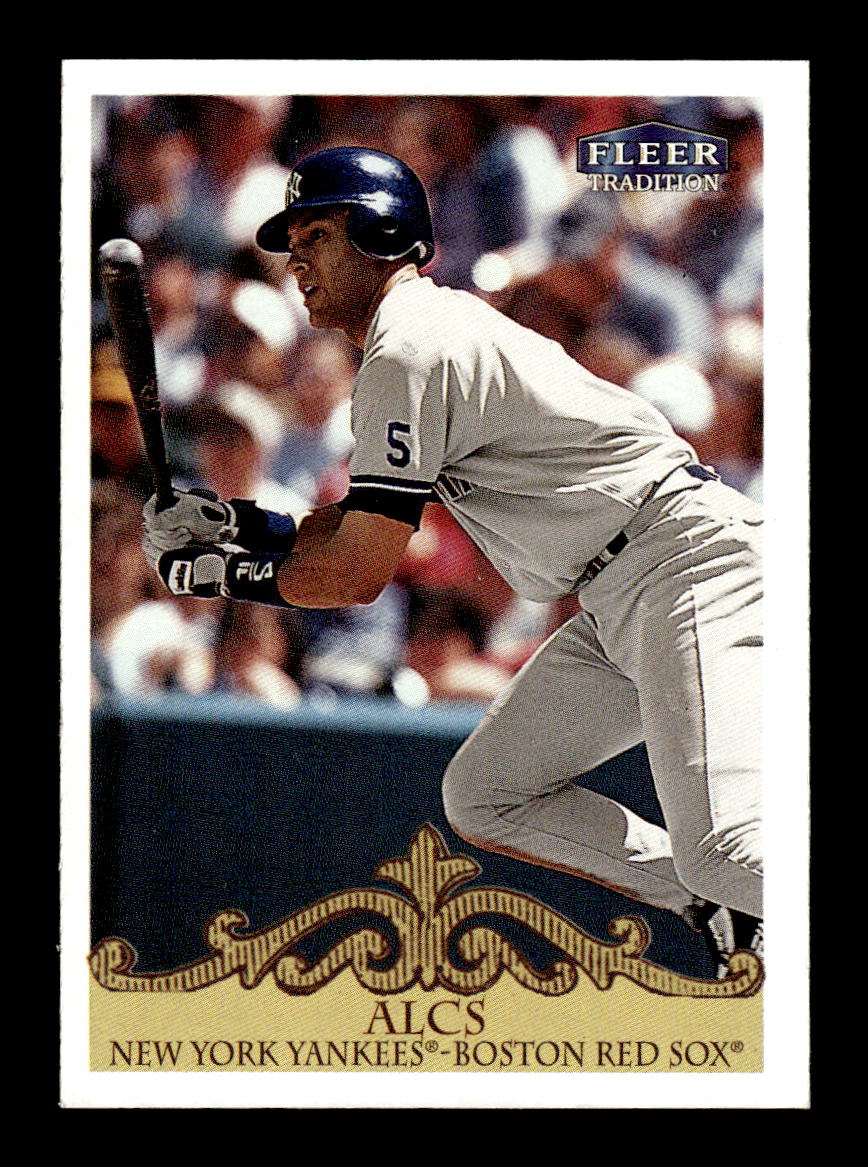 2000 Fleer Tradition #443 ALCS (Yankees/Red Sox) ALCS HOF-10005028