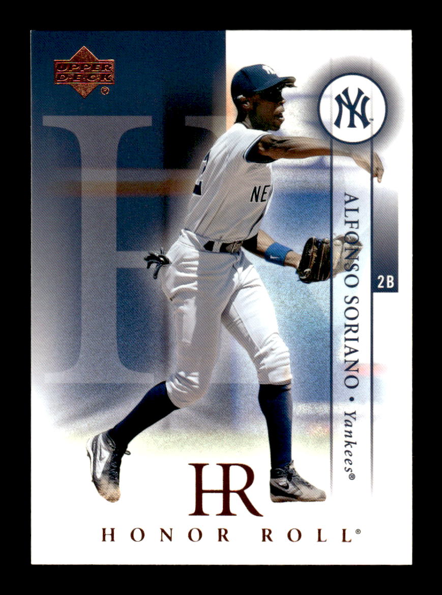 2003 Upper Deck Honor Roll #31 Alfonso Soriano HOF-10005036
