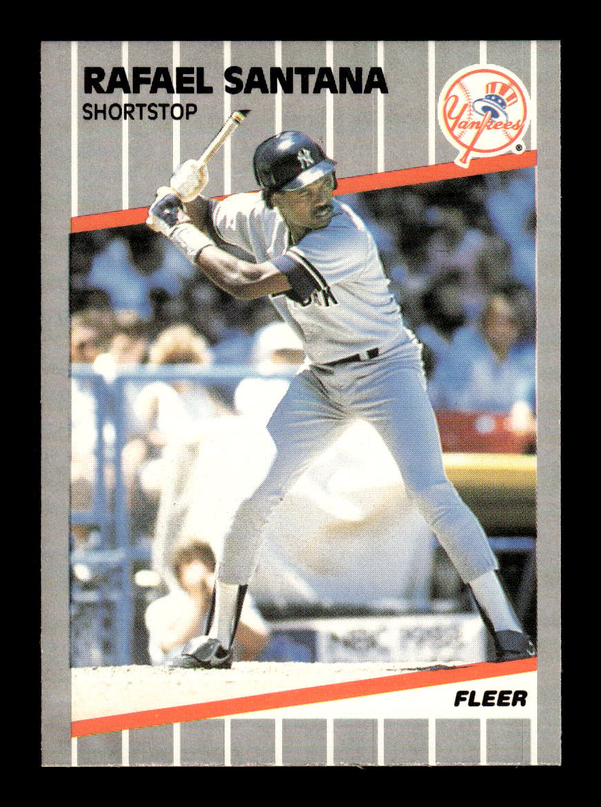 1989 Fleer #268 Rafael Santana HOF-10005038
