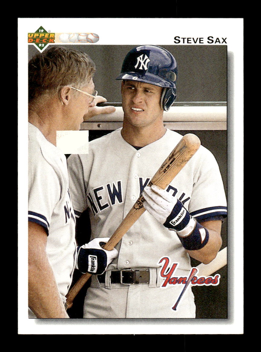 1992 Upper Deck #358 Steve Sax HOF-10005041