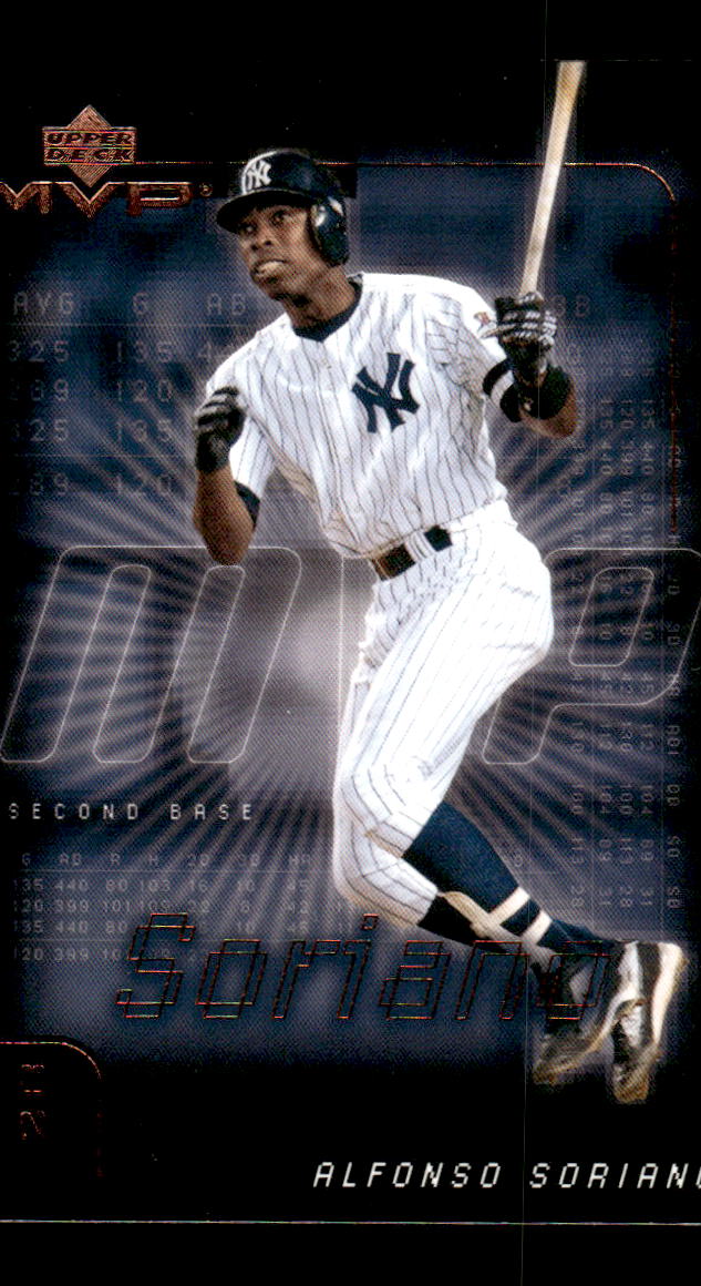 2002 Upper Deck MVP #132 Alfonso Soriano HOF-10005051
