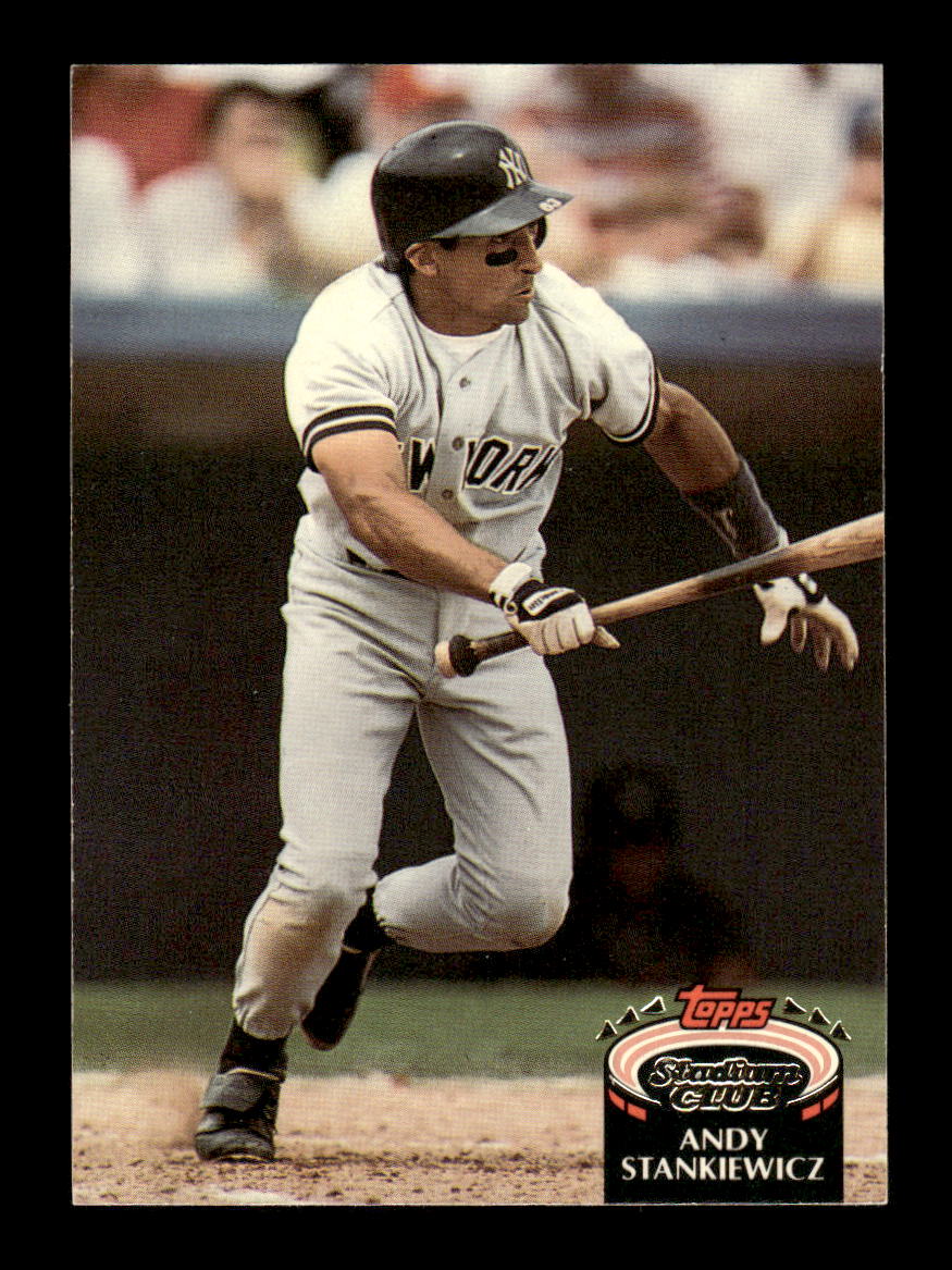 1992 Stadium Club #725 Andy Stankiewicz HOF-10005056