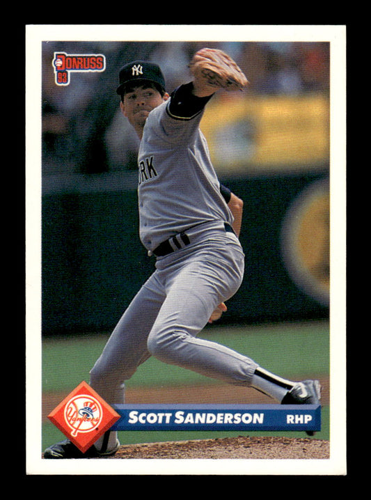 1993 Donruss #726 Scott Sanderson HOF-10005059