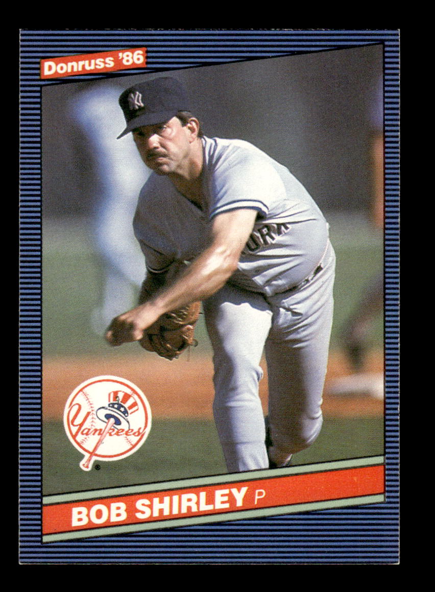 1986 Donruss #458 Bob Shirley HOF-10005061