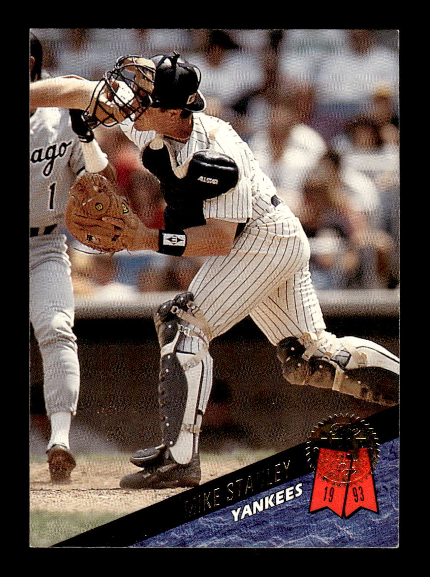 1993 Leaf #184 Mike Stanley HOF-10005065