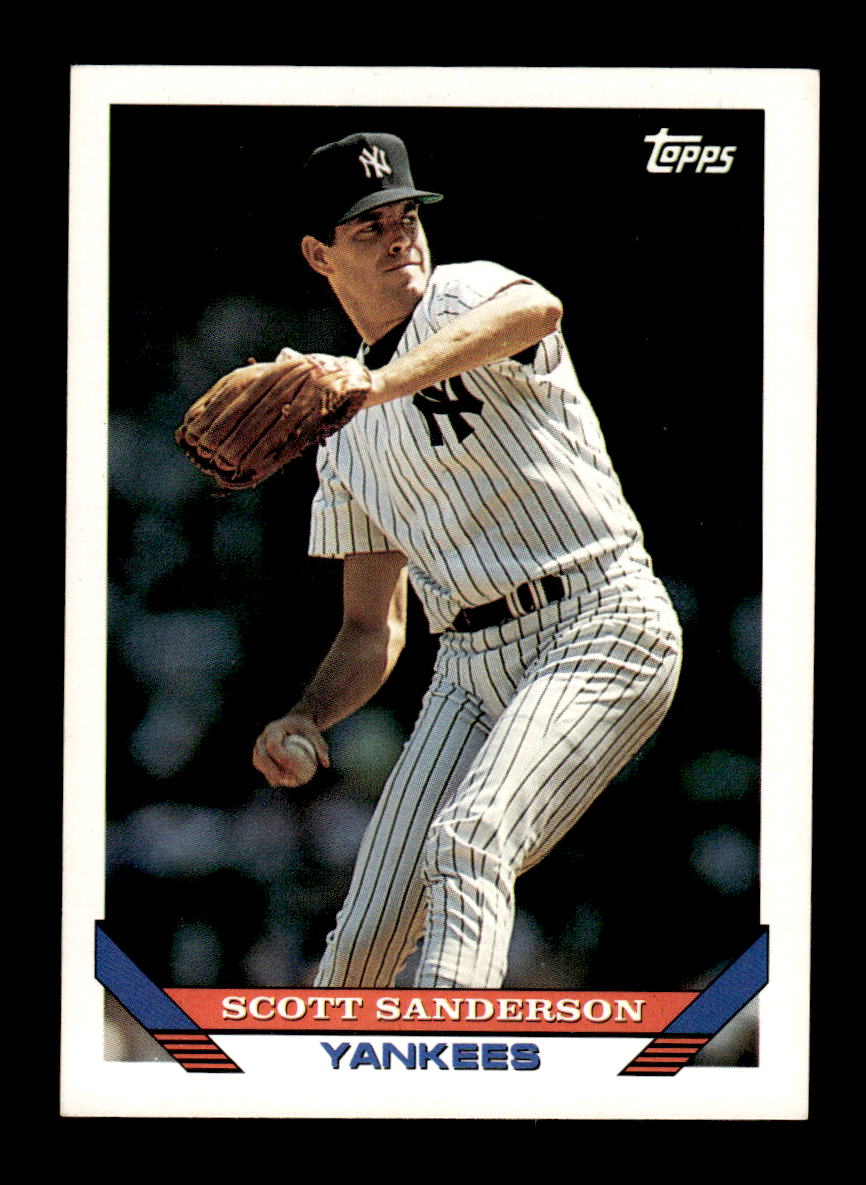 1993 Topps #525 Scott Sanderson HOF-10005083