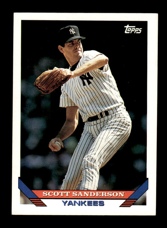 1993 Topps #525 Scott Sanderson HOF-10005083