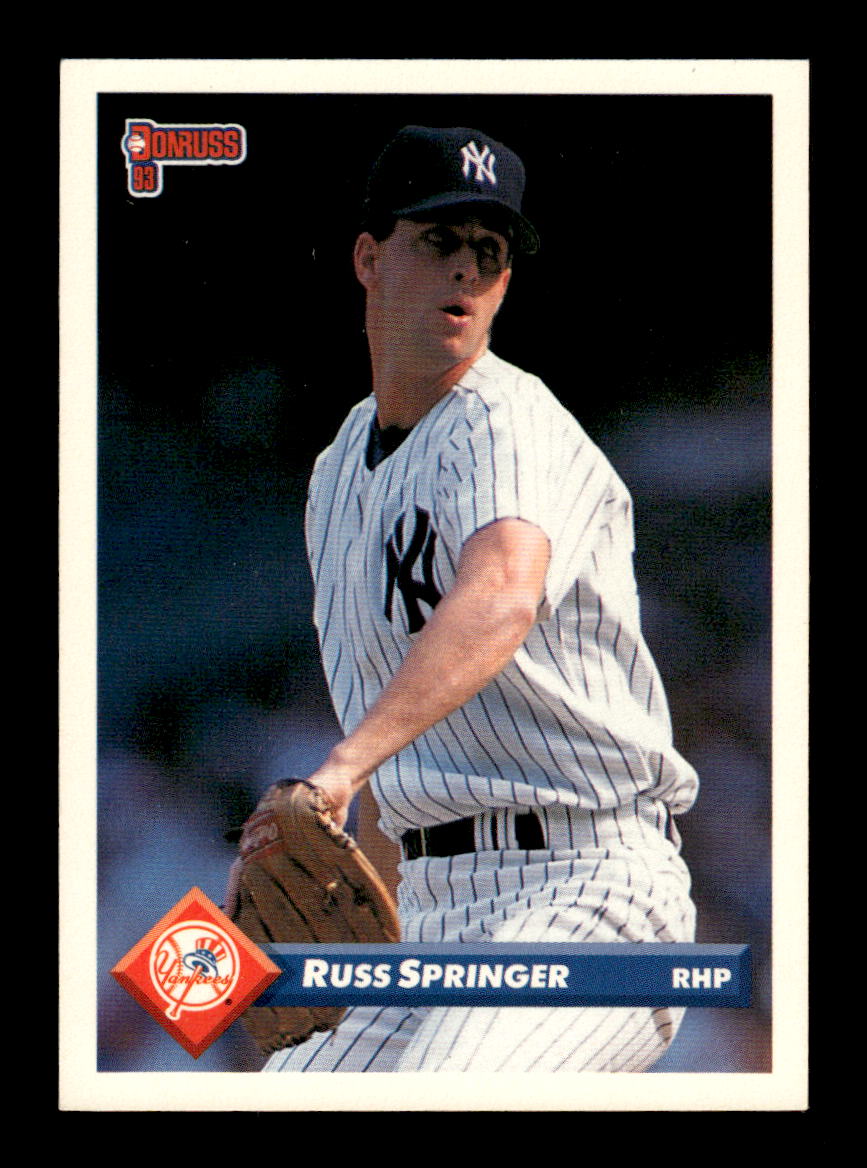 1993 Donruss #285 Russ Springer HOF-10005085