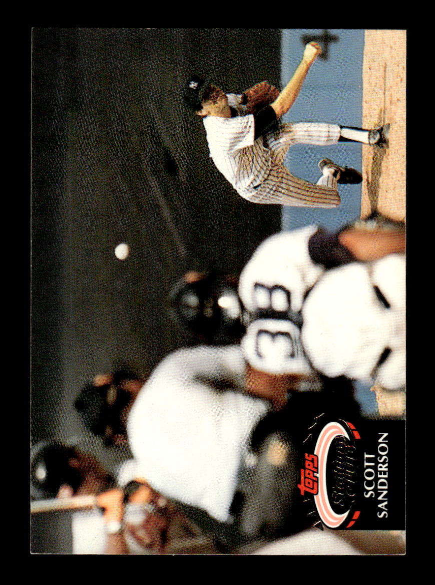 1992 Stadium Club #496b Scott Sanderson HOF-10005092