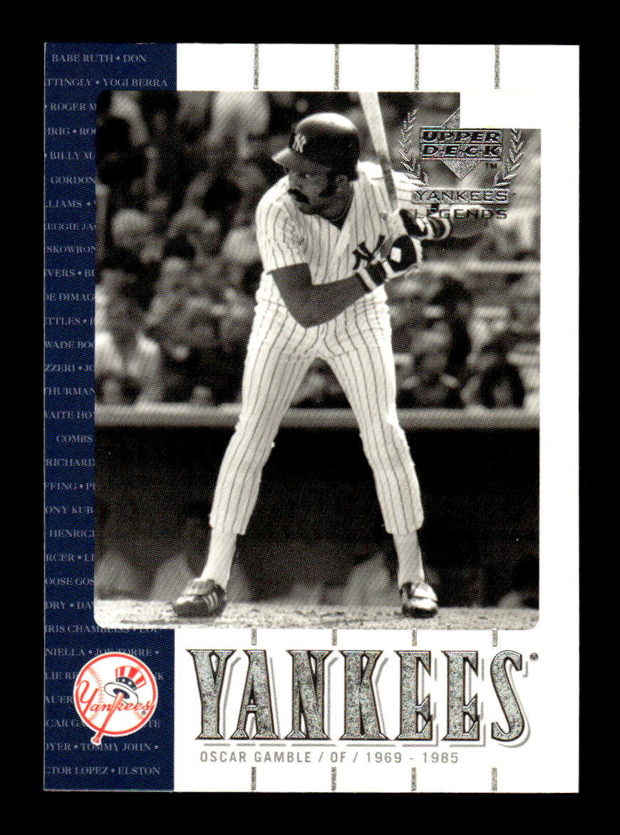 2000 Upper Deck Yankees Legends #42 Oscar Gamble HOF-10005094