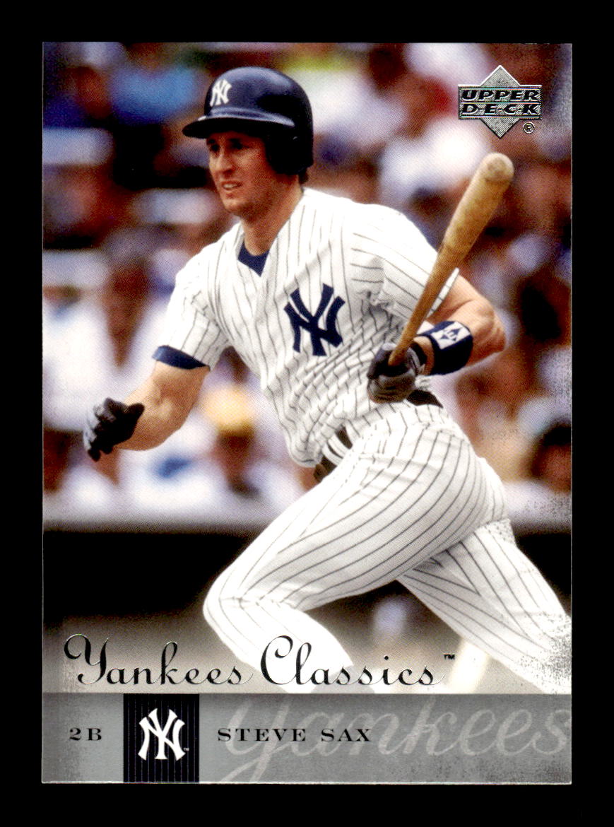 2004 Upper Deck Yankees Classics #62 Steve Sax HOF-10005099