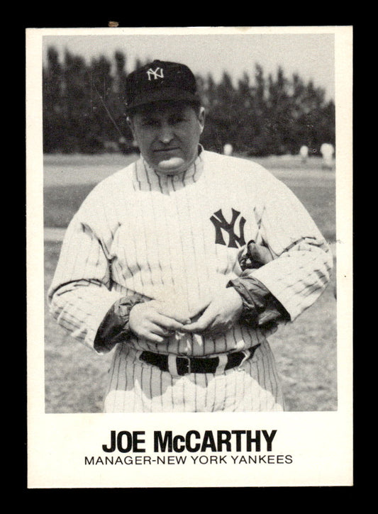 1977-84 Galasso Glossy Greats #70 Joe McCarthy HOF-10005104