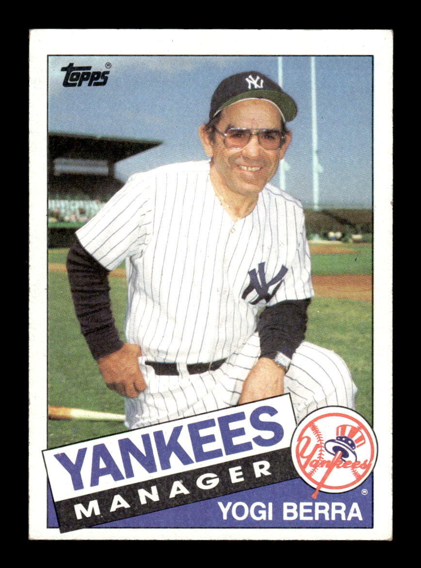 1985 Topps #155 Yogi Berra HOF-10005127