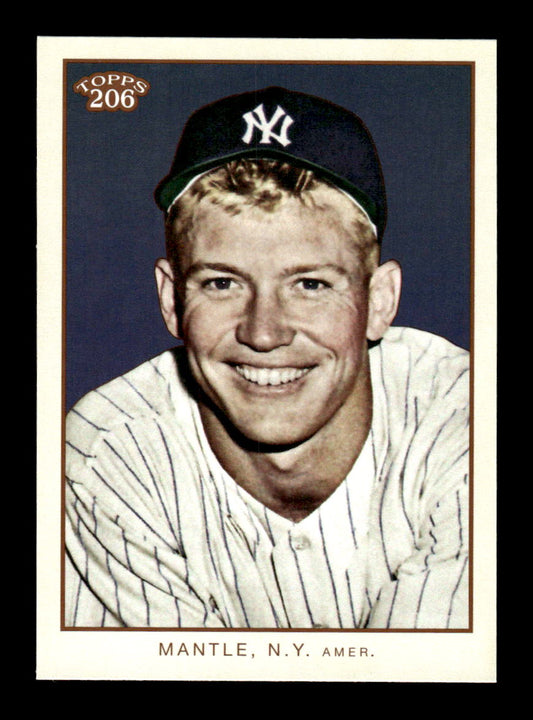 2009 Topps 206 #2 Mickey Mantle HOF-10005132