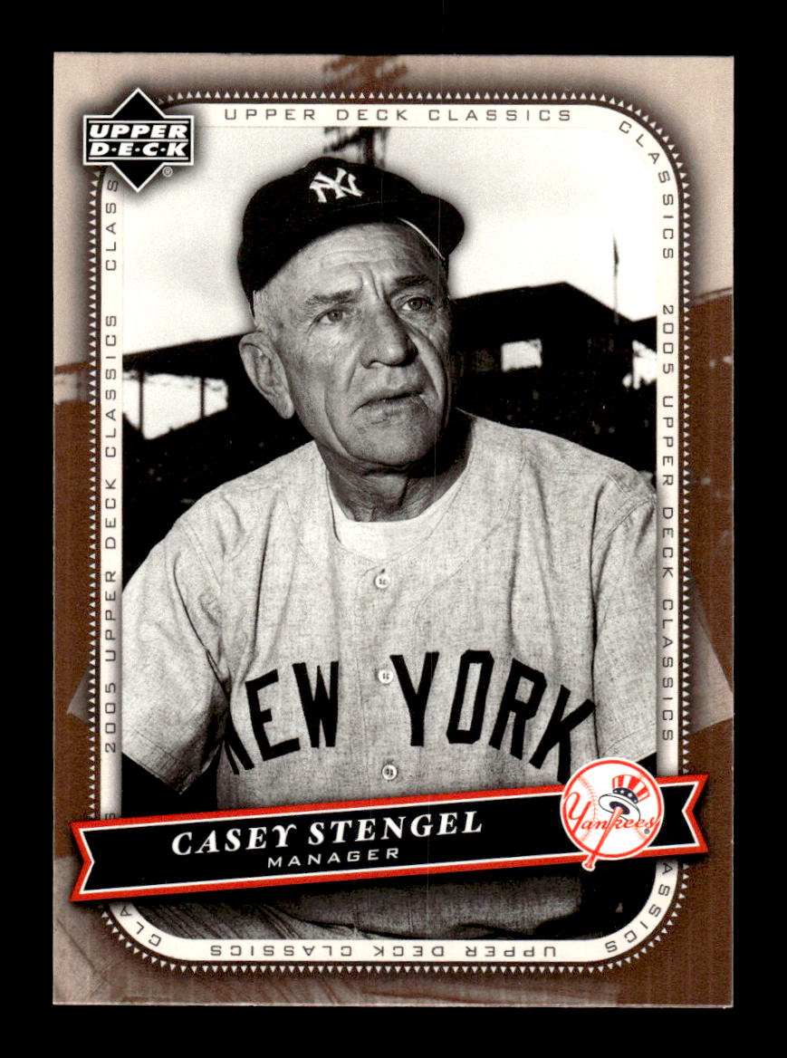 2005 Upper Deck Classics #52 Casey Stengel HOF-10005135