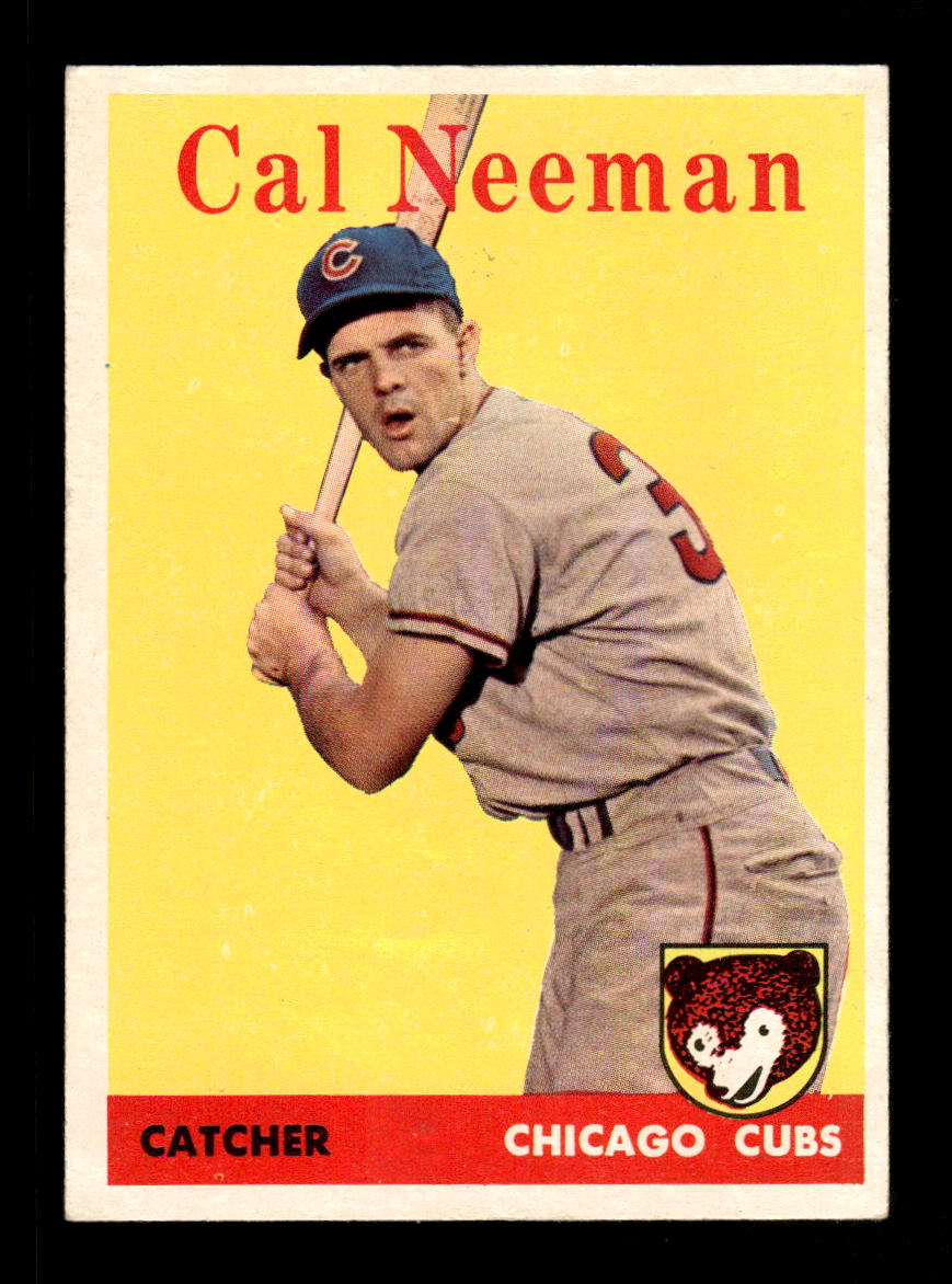 1958 Topps #33a Cal Neeman Excellent HOF-10005144