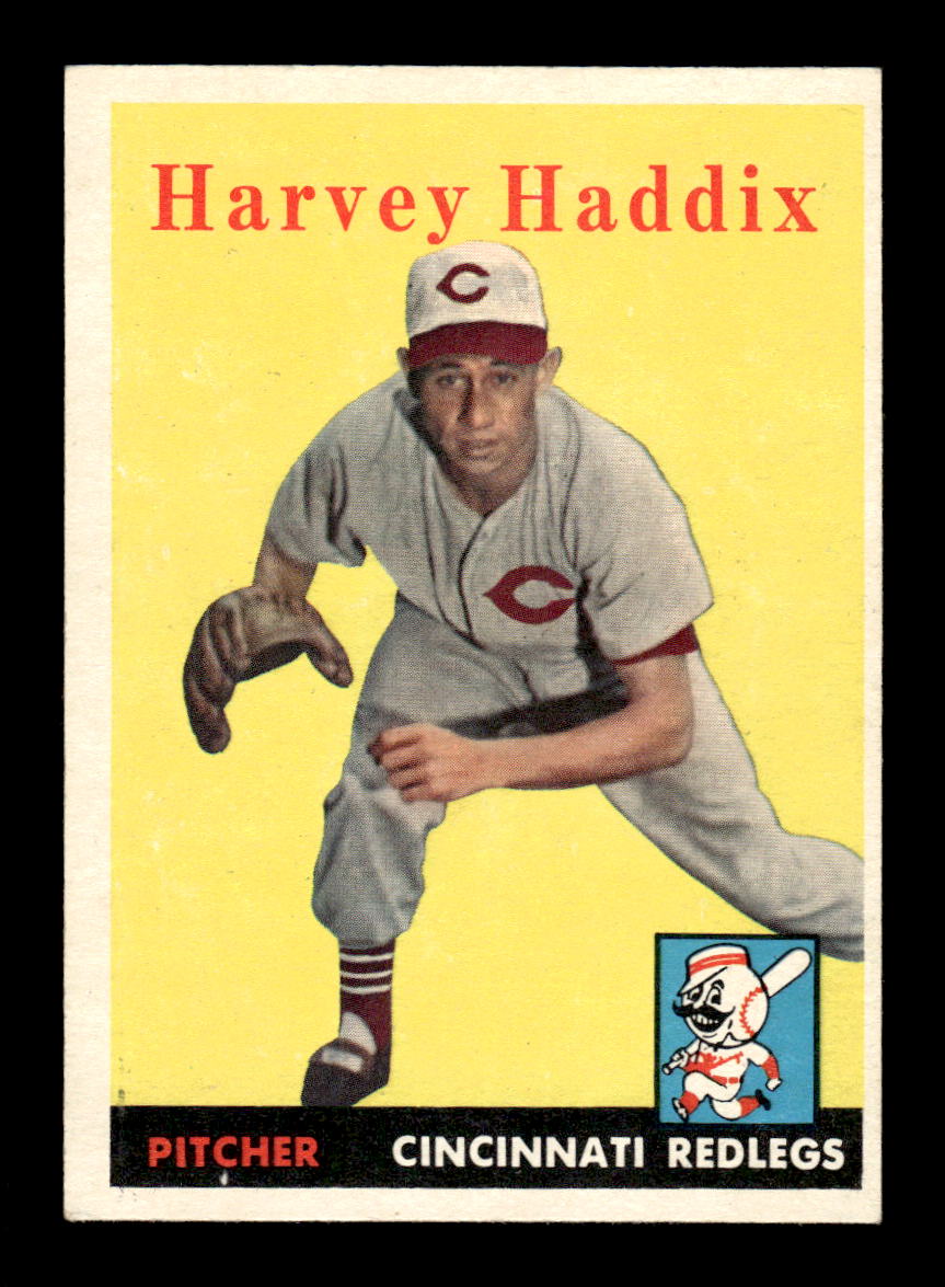 1958 Topps #118 Harvey Haddix Excellent HOF-10005157